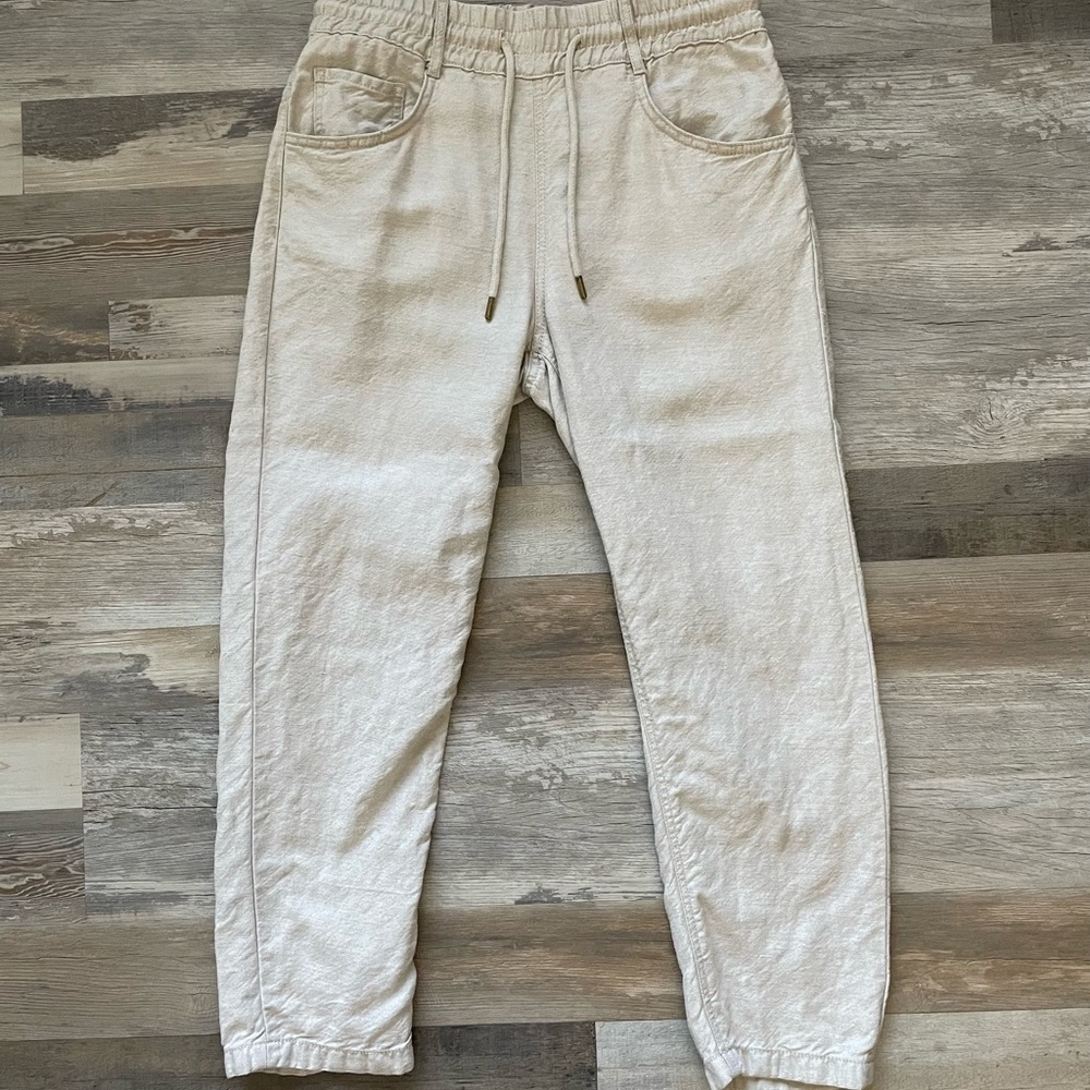 Zara drawstring pants - size medium